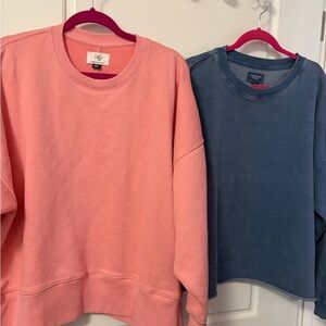TWO American Eagle sweatshirts